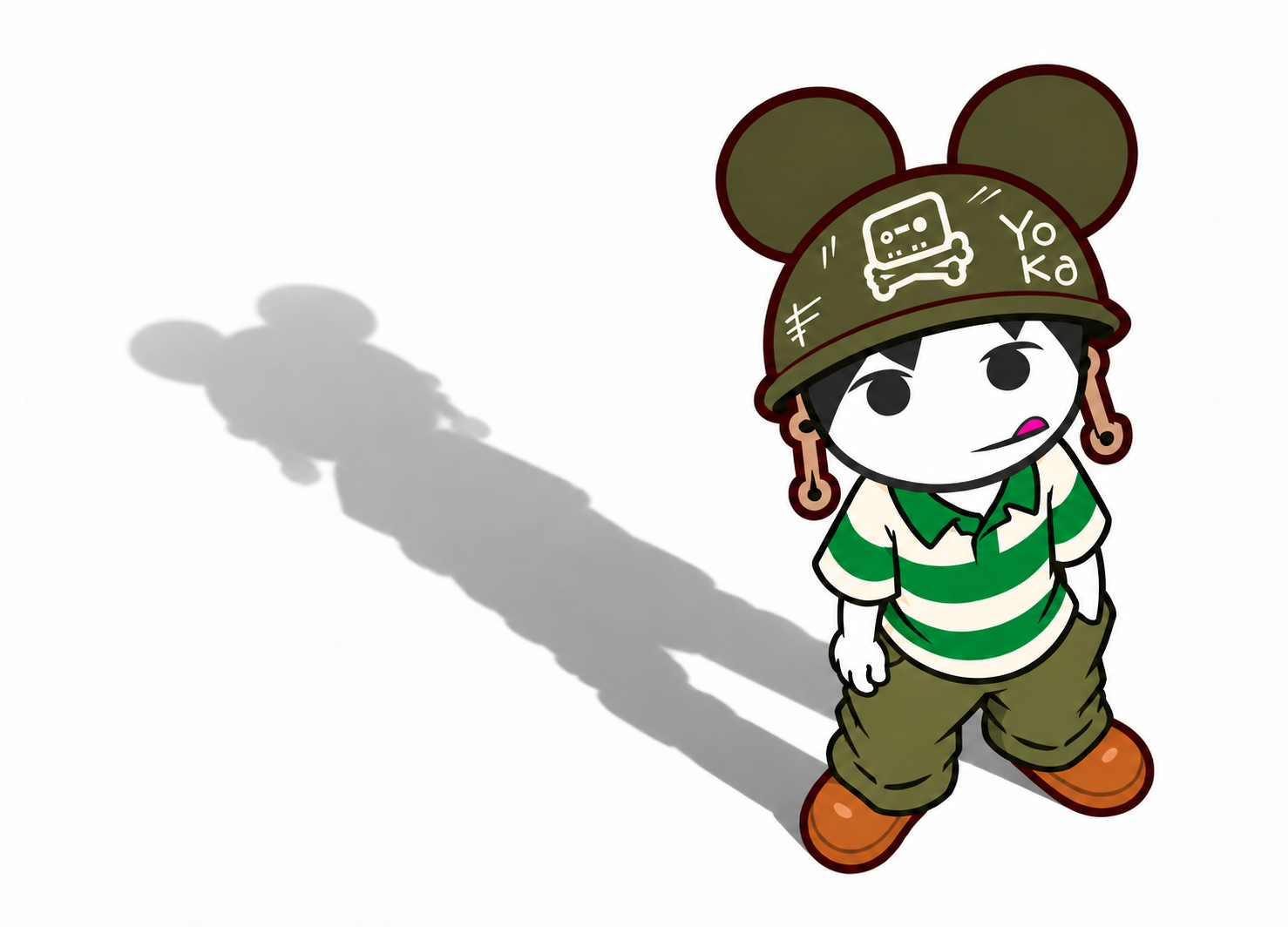 Kid Pirate mascot